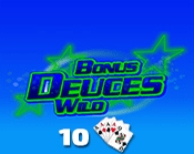 Bonus Deuces Wild 10 Hand